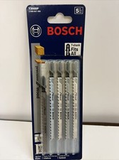 Bosch T308B 4-1/2" x 12 TPI Xtra-Clean For Wood T-Shank Jigsaw Blades 5 Pack