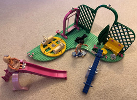 Vintage Lego Belville set 5870 - Pretty Playland; Complete w manual - no box