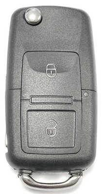 RFC 2 button flip key case for VW Volkswagen Sharan remote fob 2000 - 2009 HU66 