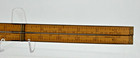 ANTIQUE STANLEY NO. 62 NEW BRITAIN CT FULL BRASS BOUND 4-FOLD RULE -MISSING PINS — photo 6