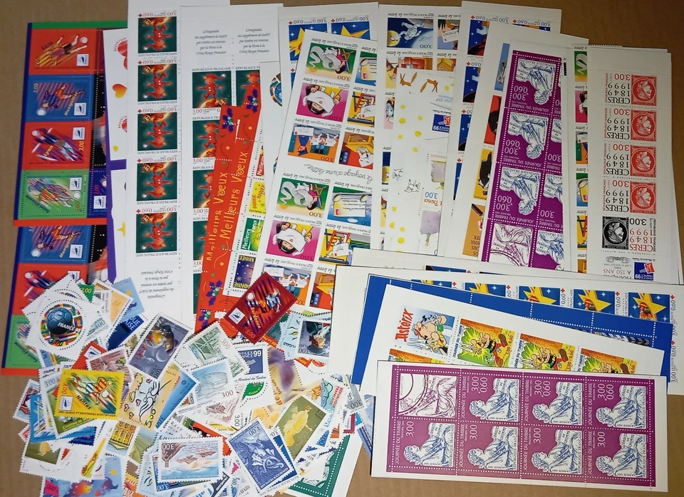 LOT IMPORTANT DE 624 TIMBRES NEUFS DE 3FF - N°6 - Photo 1/1