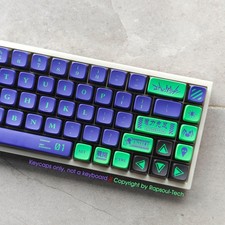 EVA01 NEON GENESIS EVANGELION Mecha01 Tastiere PBT SAX per Tastiere Meccaniche