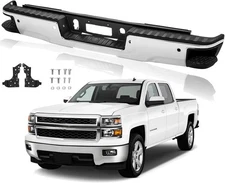Rear Bumper Assembly Compatible with 2014-2018 Chevy Silverado GMC Sierra 