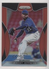 2019 Panini Prizm Red Prizm Jeremy Jeffress #86 1md