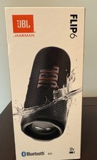 JBL Flip 6 Portable Waterproof Bluetooth Speaker - Black NEW IN BOX 129.99