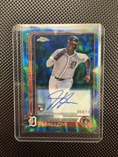 Topps 2025 Chrome Update Rookie Autograph Justyn-Henry Malloy Tigers RA-JM /175