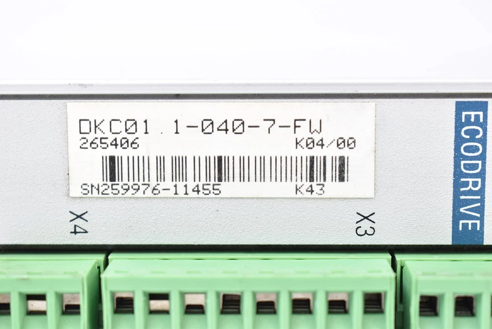 Indramat AC-Servo DKC01.1-040-7-FW (265406 ) FWA-ECODRV-ASE-04VRS-MS ( 274711 ) - Bild 4 von 4