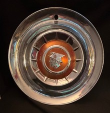 Vintage 1955-6 Mercury Hubcap Copper Band Monterey Custom Montclair Colony Park Vintage 1955-6 Mercury Hubcap Copper Band Monterey Custom Montclair Colony Park