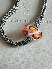 Trollbeads Golden Poppies Glass Bead TGLBE-10452