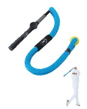 Golf Swing Trainer Rope Aid - Improve Speed, Tempo, Rhythm  Flexibility - Warm-