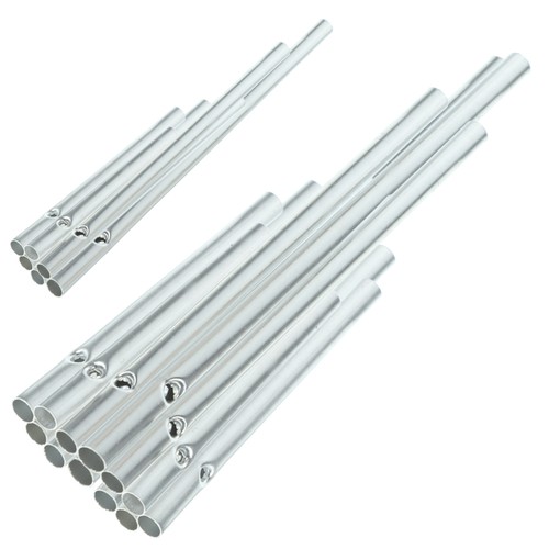 3 Sets Aluminum Tube DIY Material Wind Chime Making Tubes Child Windchime - Picture 8 of 12