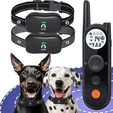 Wireless Dog Fence for 2 Dogs - Covers up to 856-Acre Fence,6000FT Waterproof...