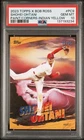 2023 TOPPS X BOB ROSS SHOHEI OHTANI PAINTING THE CORNERS YELLOW /25 PSA 10 3234