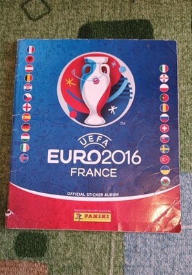 Panini Sticker Album EM 2016 Komplett TOP Zustand