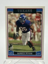 2006 Topps - DeMeco Ryans Houston Texans Rookie Card #332 (RC). rookie card picture