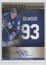 2020 Upper Deck SP Signature Edition Legends Gold Foil Doug Gilmour Auto HOF 2d8
