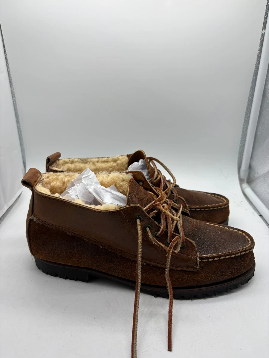 Ralph Lauren Lace Up Brown Boots for Men for Sale | Shop New  display picture 1