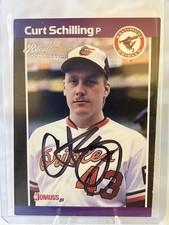 1989 Donruss Curt Schilling Rookie Auto 635 Recollection Collection /67 EBAY 1/1