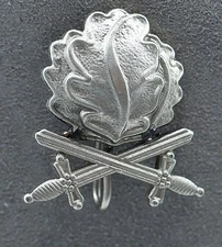 GERMAN ARMY KNIGHTS CROSS OF THE IRON CROSS  Oak Leaf and Swords Nickel Silver