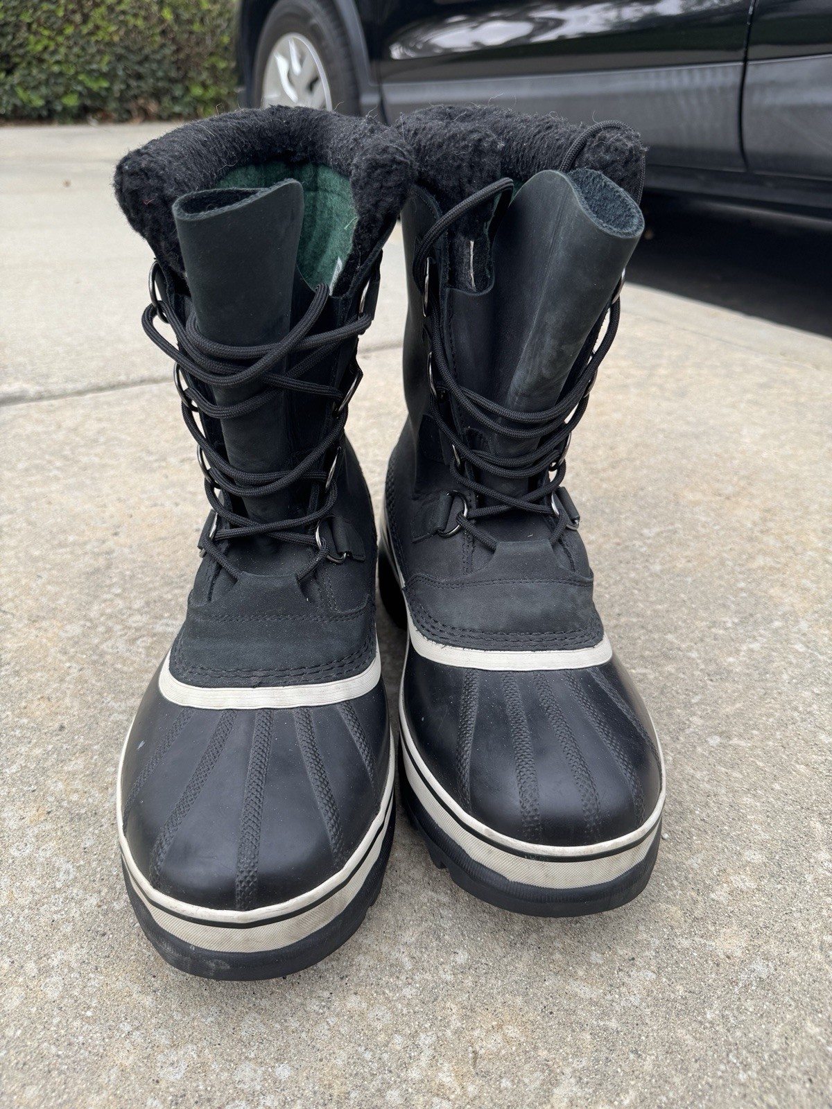 Sorel Caribou Men's Winter Snow Boots, Size 10.5, Waterproof, Heavy Duty