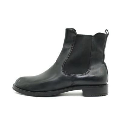 ECCO Damen Chelsea Boot Stiefeletten Schwarz Leder Bequem Boots EU 39