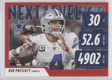 2020 Score Next Level Stats Red Dak Prescott #NLS-DP 1u6