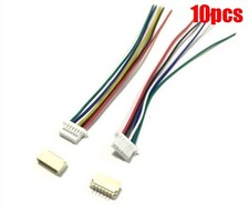 10Pcs With Wire/Male Connector 6-Pin Female C...
