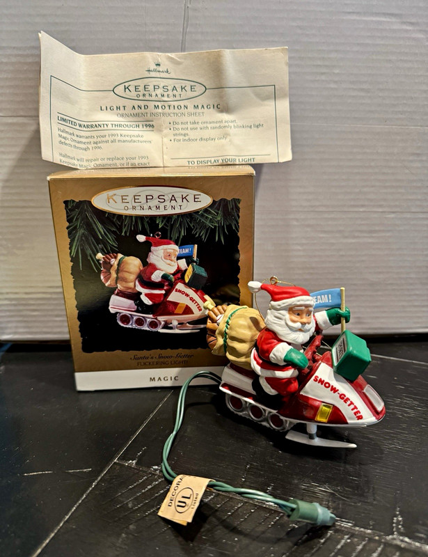Hallmark Keepsake Santa's Snow-Getter