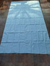 Large Rectangular Linen (?) Tablecloth Unembroidered/For Embroidery 255 x 140 cm