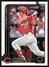 2025 Topps #608 Stuart Fairchild Cincinnati Reds