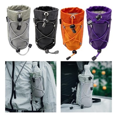 Outdoor-Wasserflaschenhalter für Rucksack-Schultergurt, Wasserflaschentasche,
