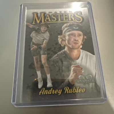 #ad 2024 Topps Graphite Match Masters Andrey Rublev #MM AR $2.24