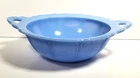 Vintage Depression Glass Jeannette Delphite Blue Bowl Cherry Blossom USA  9"