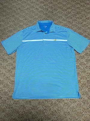*NEW* Masters Tech Golf Polo XL Men s Augusta National Extra Large Blue White