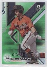 2019 Bowman Platinum Wal-Mart Top Prospects Green Foil 31/99 Rylan Bannon 0d8
