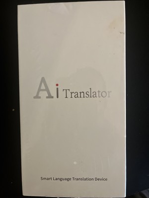 Ai Translator Smart Language Translator Device, Real-Time with 139 Languages