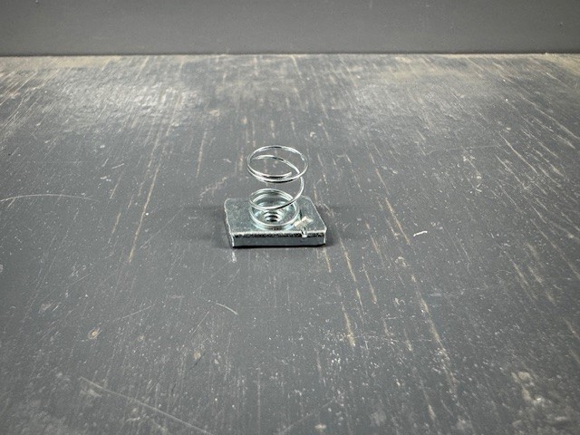 B-Line N7227ZN Steel Spring Nut, 10-32,Used on B72 (0.4"H x 0.81"W),sold/bx(100)