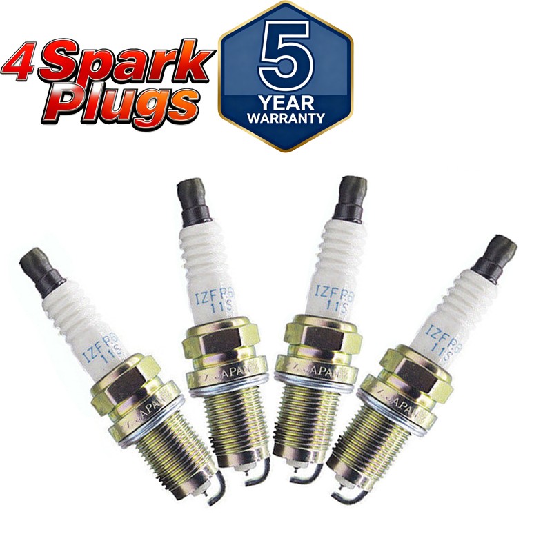 Set of 4 NGK Spark Plugs Laser Iridium For Honda Civic 1.8L L4 2006-2011