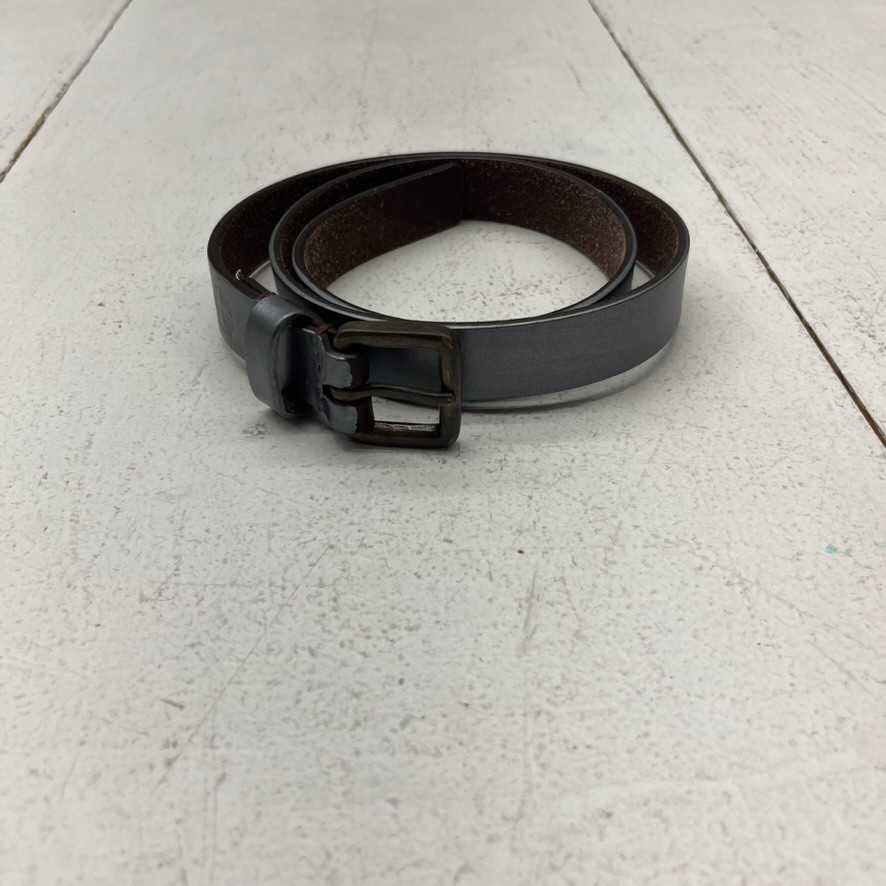 Timberland Silver Genuine Leather Basic Belt Men'… - image 1