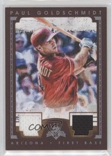 2016 Panini Diamond Kings Materials Bronze Framed 18/49 Paul Goldschmidt ex0