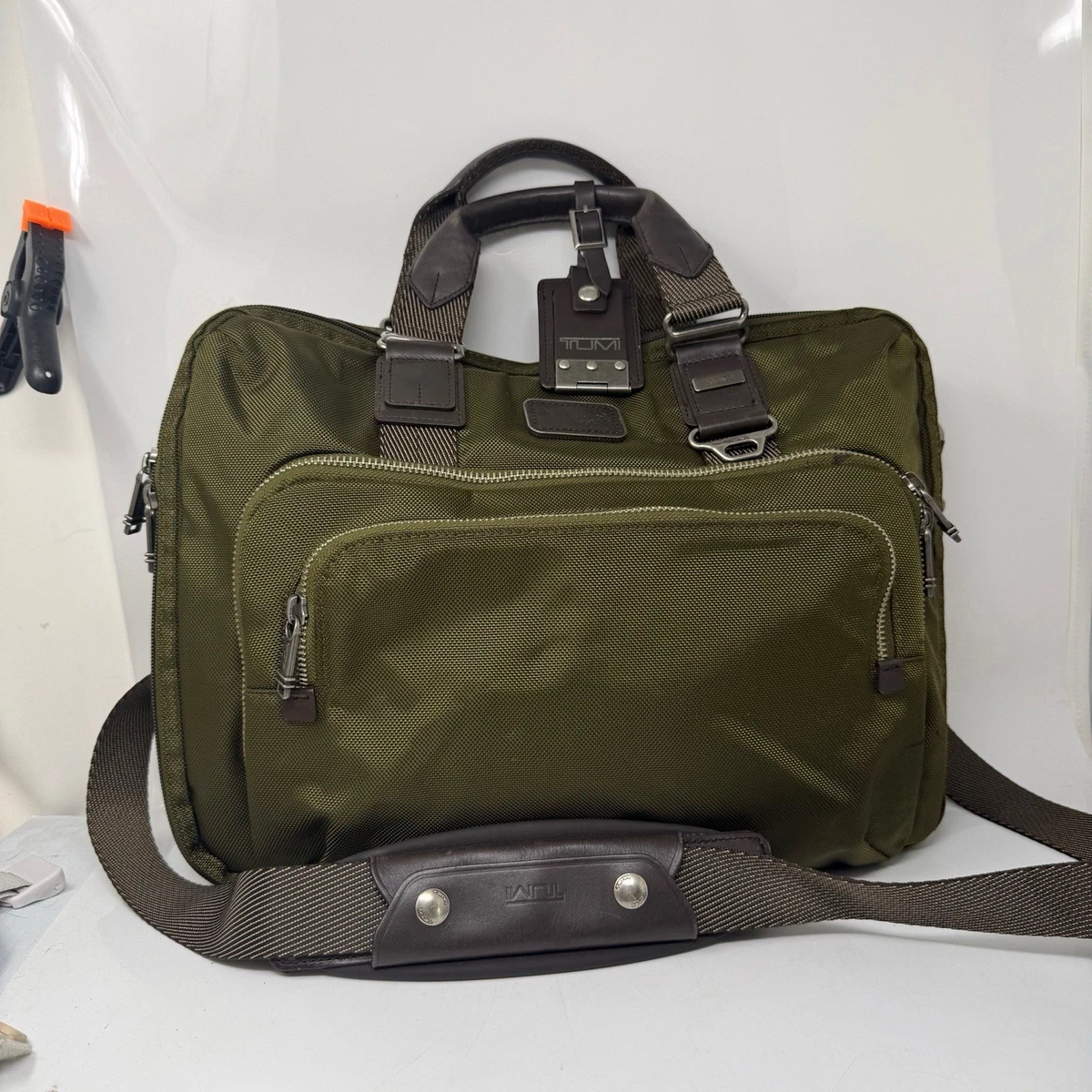 Tumi Green Bags for Men for sale | eBay