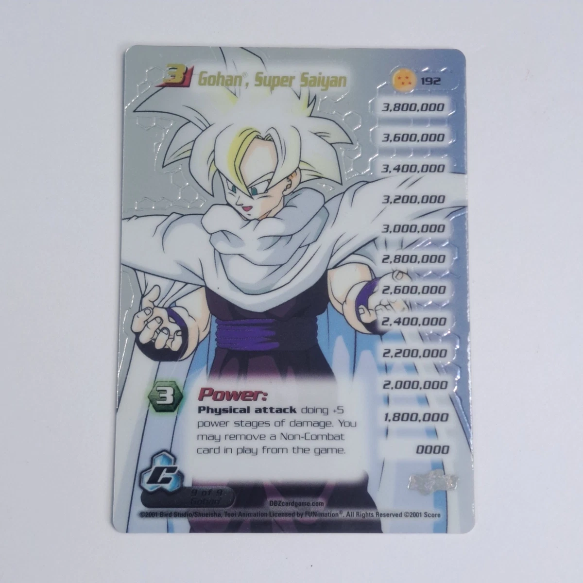 Dragon Ball Z TCG Ultra Rare Individual Collectible Card Game