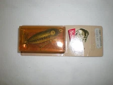 Vintage Heddon Tiny Torpedo - New in Package - Baby Bass