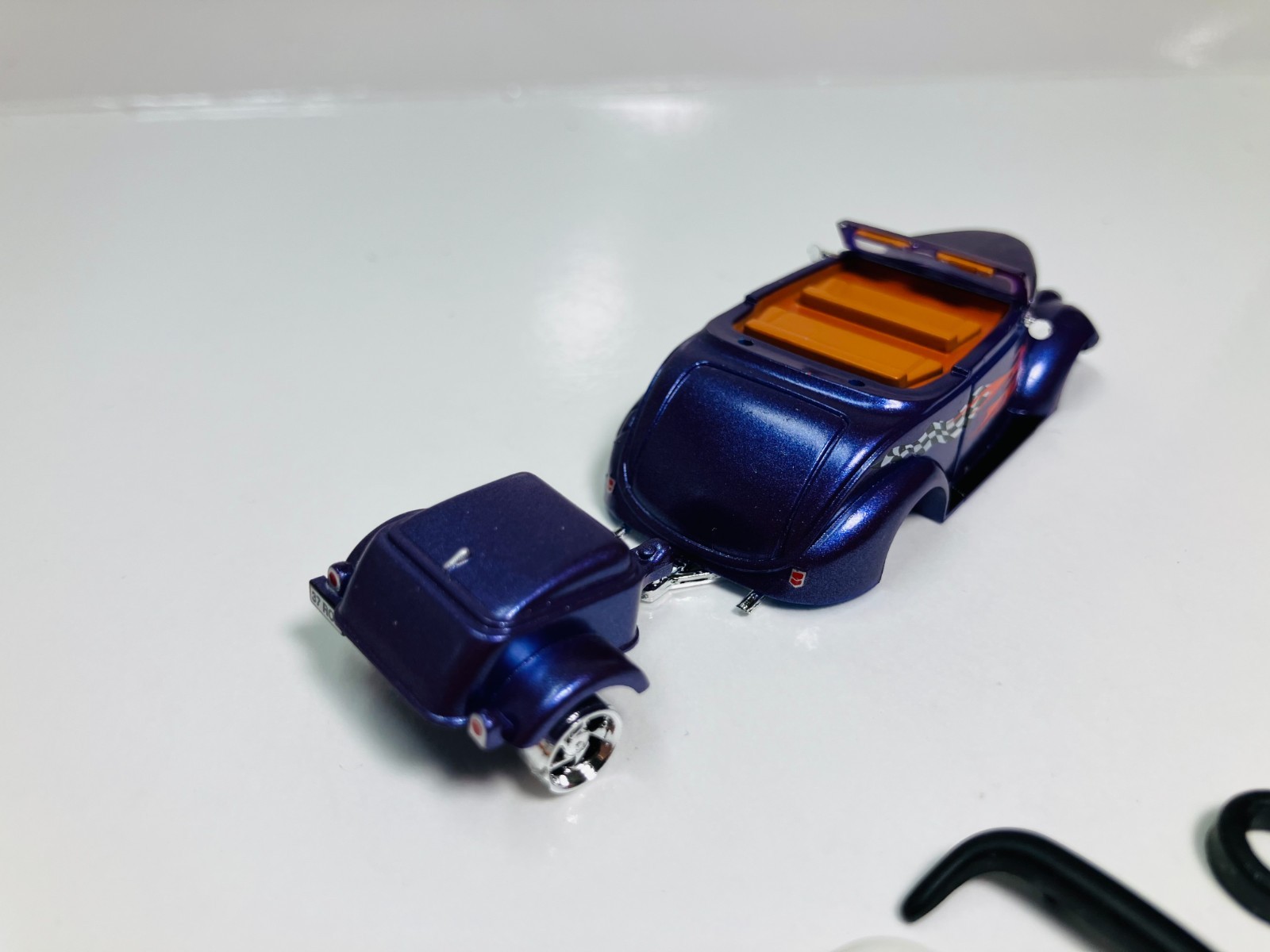 NU-RORA ~ " '32  FORD  Body kit & trailer " RARE ~ NEW~ for AFX  AURORA  TYCO #4