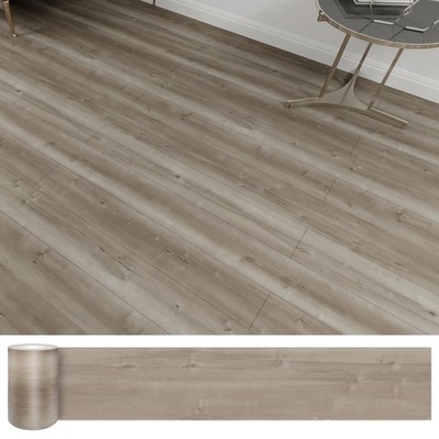 Peel and Stick Floor Tile Waterproof -NO Sticky Residue Left-Vinyl Flooring 1...