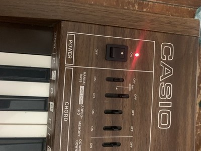 Casio Casiotone 405 Electronic Keyboard Synthesizer Vintage 49-Key