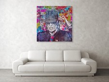 Motiv Hey Major Udo Porträt Lindenberg XXL105x105cm PopArt/AluDibond/Poster/Bild