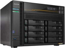 Asustor Lockerstor 8 Gen3 8 Bay NAS Quad-Core 2.3GHz CPU (Diskless) AS6808T