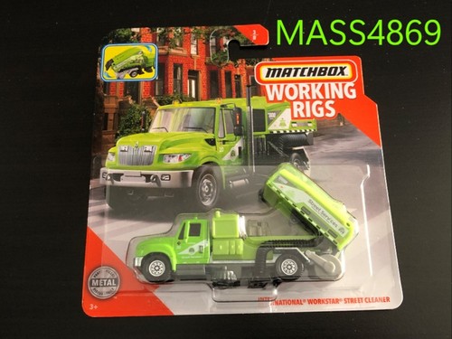 Matchbox International Workstar Working Rigs Toy Truck - 70th Anniversary Edition, Green, With Working Parts For Imaginative Play