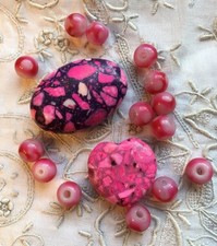 Stone Loose Beads Crafting Jewelry Making Bead Lot Ex-17